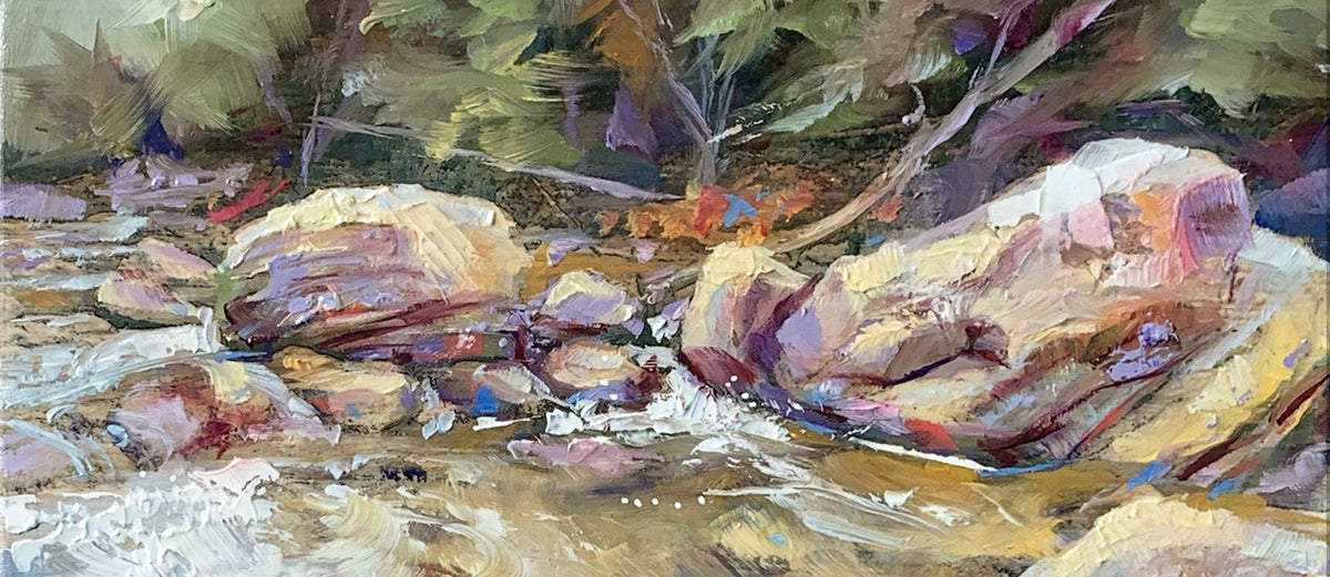 River Rock Garden – Pat Cross Art