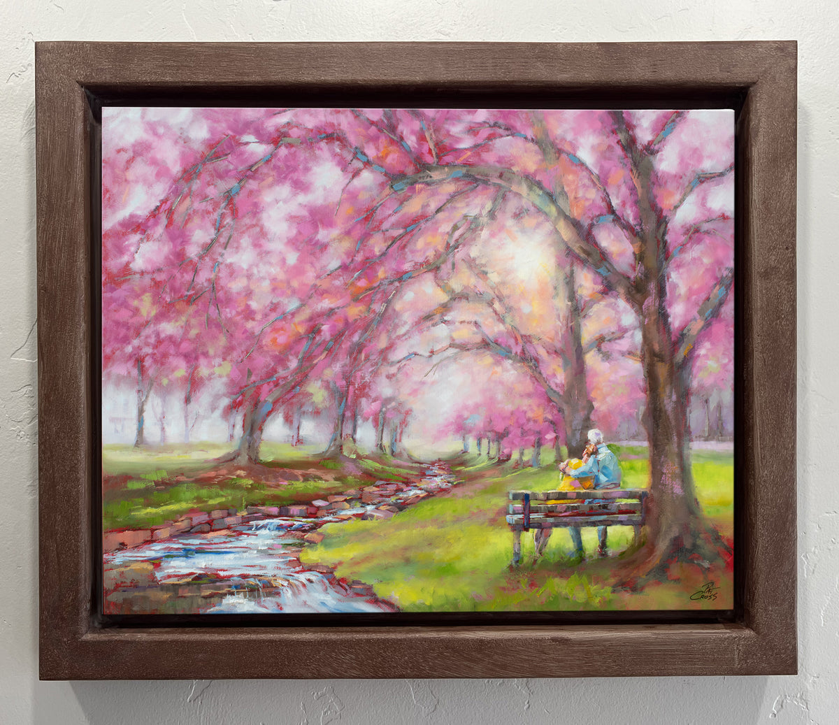 Cherry Blossom Lovers – Pat Cross Art
