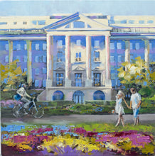 Load image into Gallery viewer, Greenbrier Hotel Leisure 10x10 Print