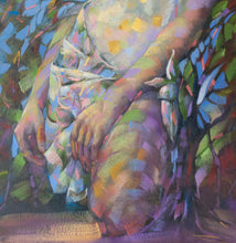 Load image into Gallery viewer, Detail of Tranquil original oil painting by Pat Cross.