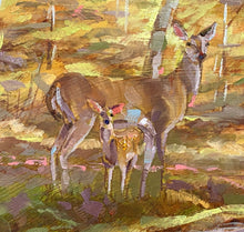 Load image into Gallery viewer, Cycles of Life original oil painting detail by Pat Cross

