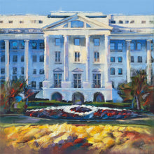 Load image into Gallery viewer, Greenbrier Hotel Glory oil painting by Pat Cross
