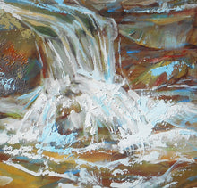Load image into Gallery viewer, Making a Splash original oil painting detail by Pat Cross.