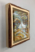 Load image into Gallery viewer, Making a Splash custom framed original oil painting by Pat Cross.