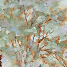 Load image into Gallery viewer, Pardon My Dust original oil painting tree detail by Pat Cross.