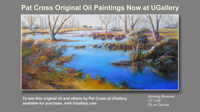 Jurors Select Pat Cross Original Paintings into UGallery