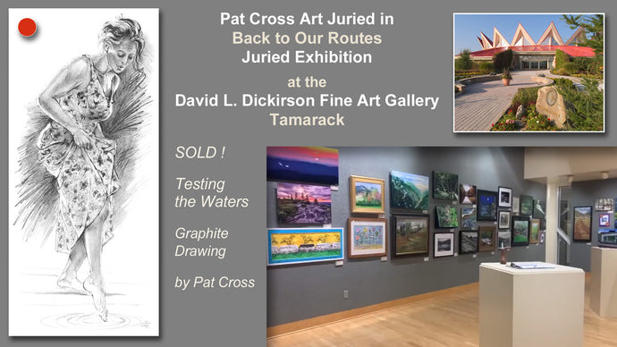 Jurors select Pat Cross Art into Back to Our Routes Exhibit