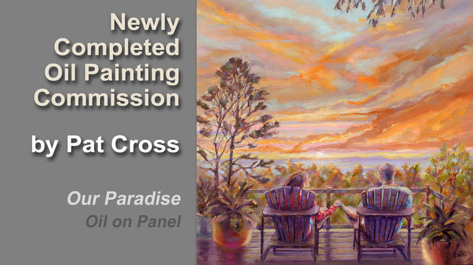 Pat Cross Completed a New Oil Painting Commission