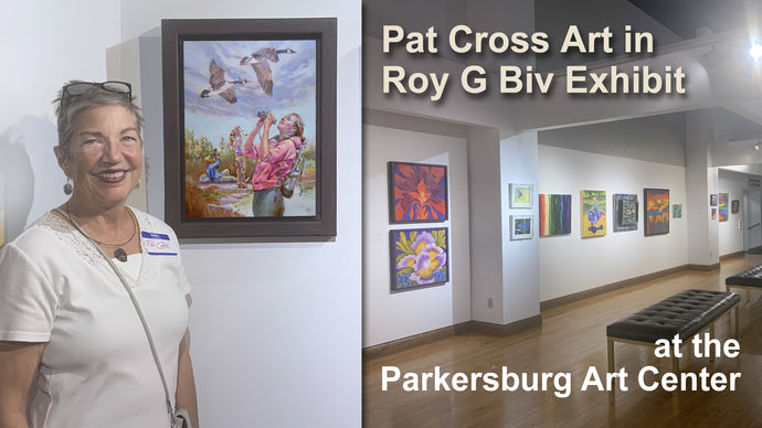 Pat Cross Art Now Showing in the Roy G Biv Exhibit
