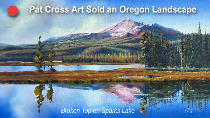 Pat Cross Art Sold an Oregon Landscape