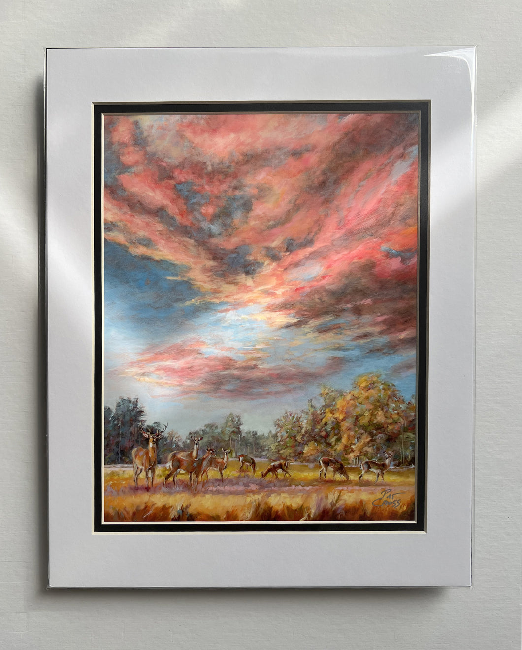 Amazing Graze Matted Print