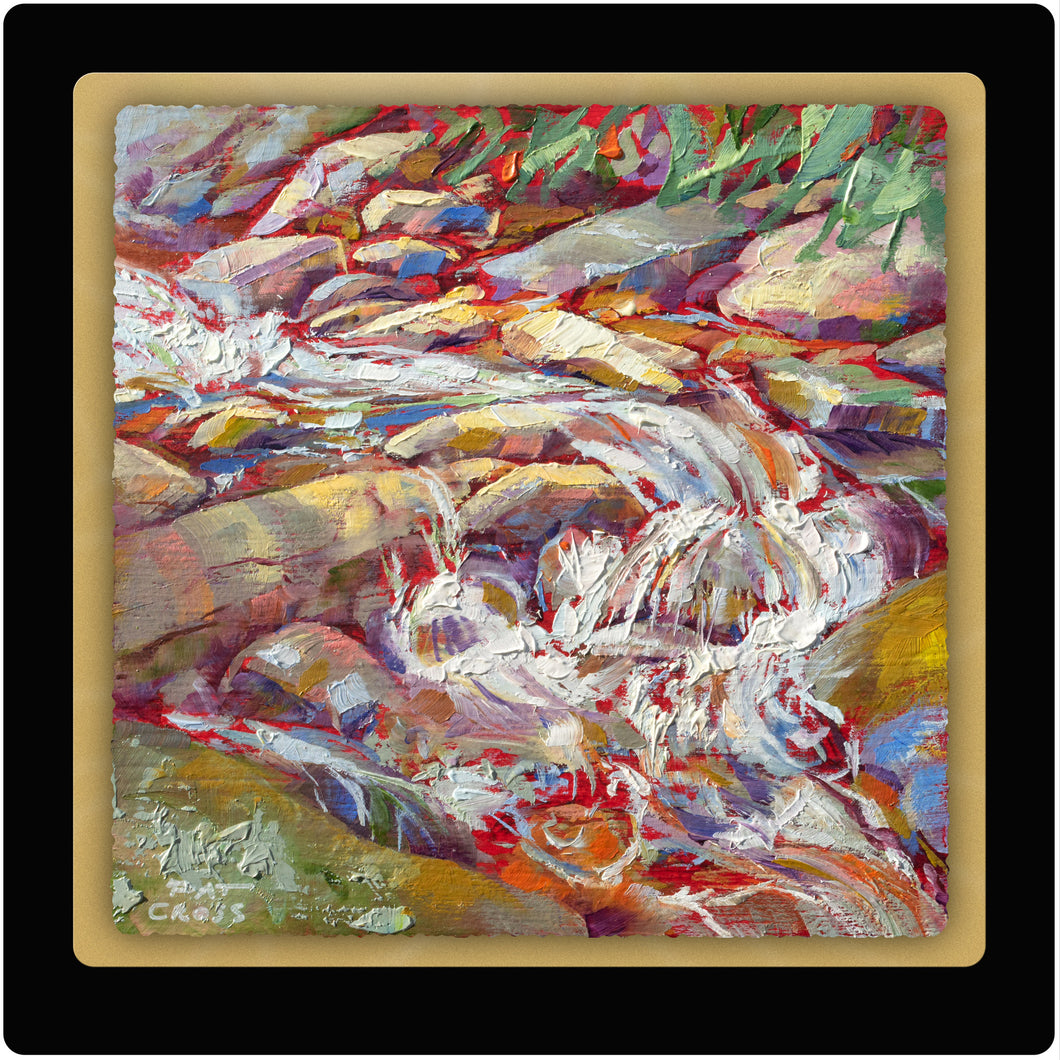 Currently 10x10 Print by Pat Cross