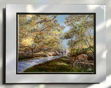Load image into Gallery viewer, Matted print titled Cycles of Life by Pat Cross.
