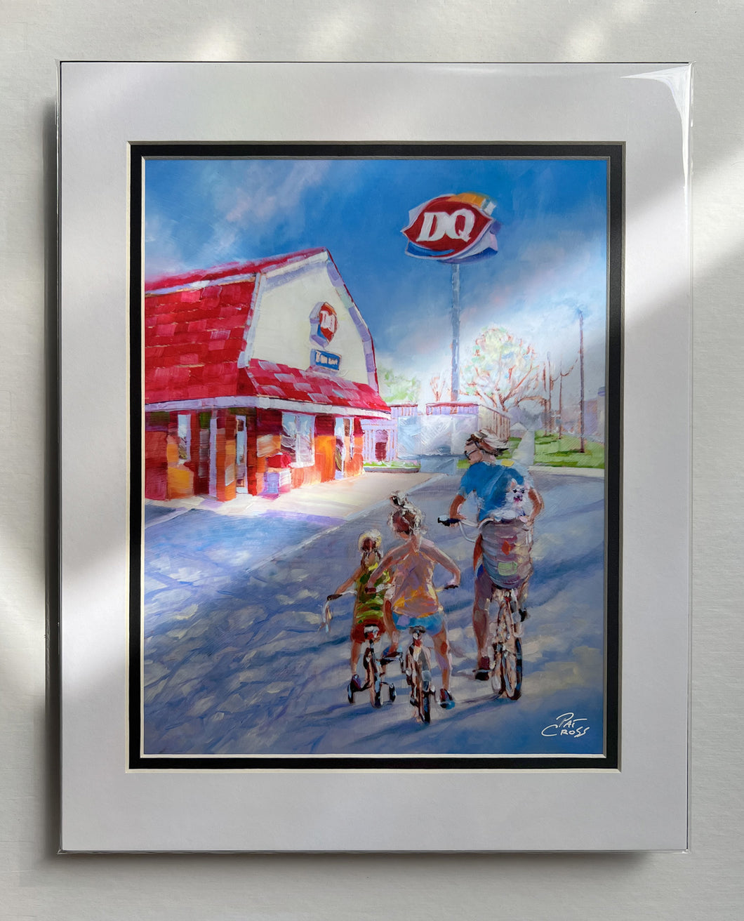Dairy Queen Sunday Matted Print