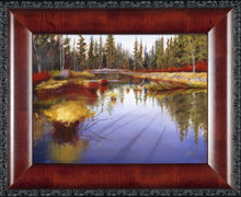 Load image into Gallery viewer, Fall River Original Oil Painting by Pat Cross.
