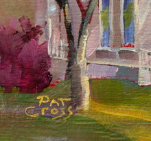Load image into Gallery viewer, Signed original oil painting titled Greenbrier Chapel in Spring by Pat Cross. 
