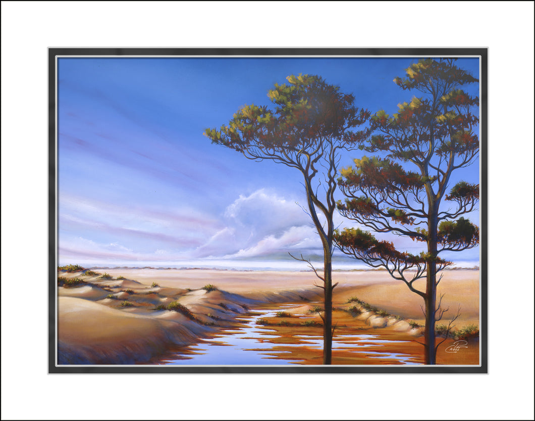 Incoming Tide 11x14 Print from an original oil painting by Pat Cross.