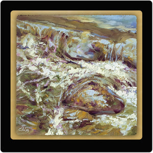 Whaleback Rock 10x10 print by Pat Cross