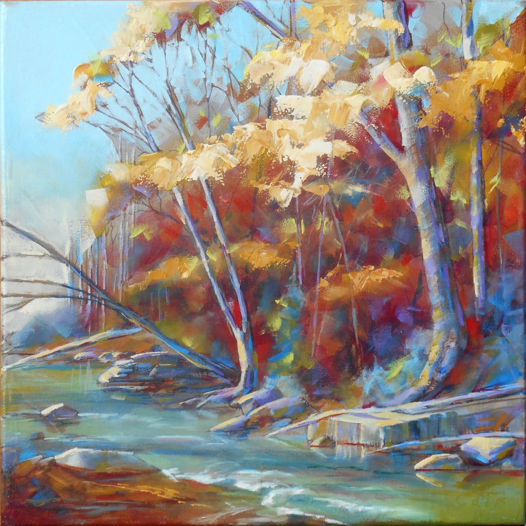 Autumn on the River Bank