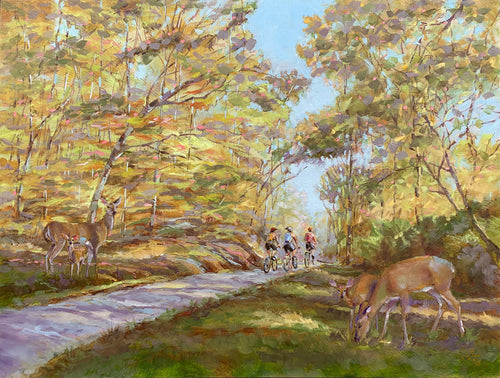 Cycles of Life original oil painting by Pat Cross