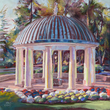 Load image into Gallery viewer, Last Light on the Spring House oil painting by Pat Cross
