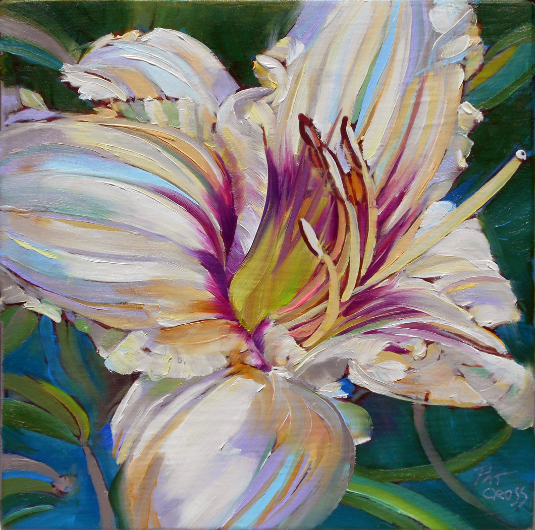 Pandora Lily painting by Pat Cross
